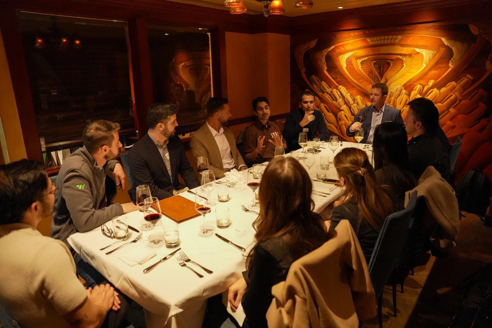 Curated executive dinner